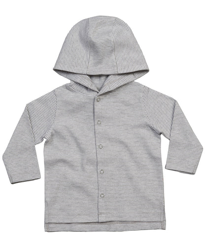 Baby stripy hooded T