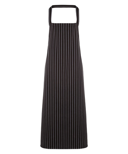 Striped bib apron