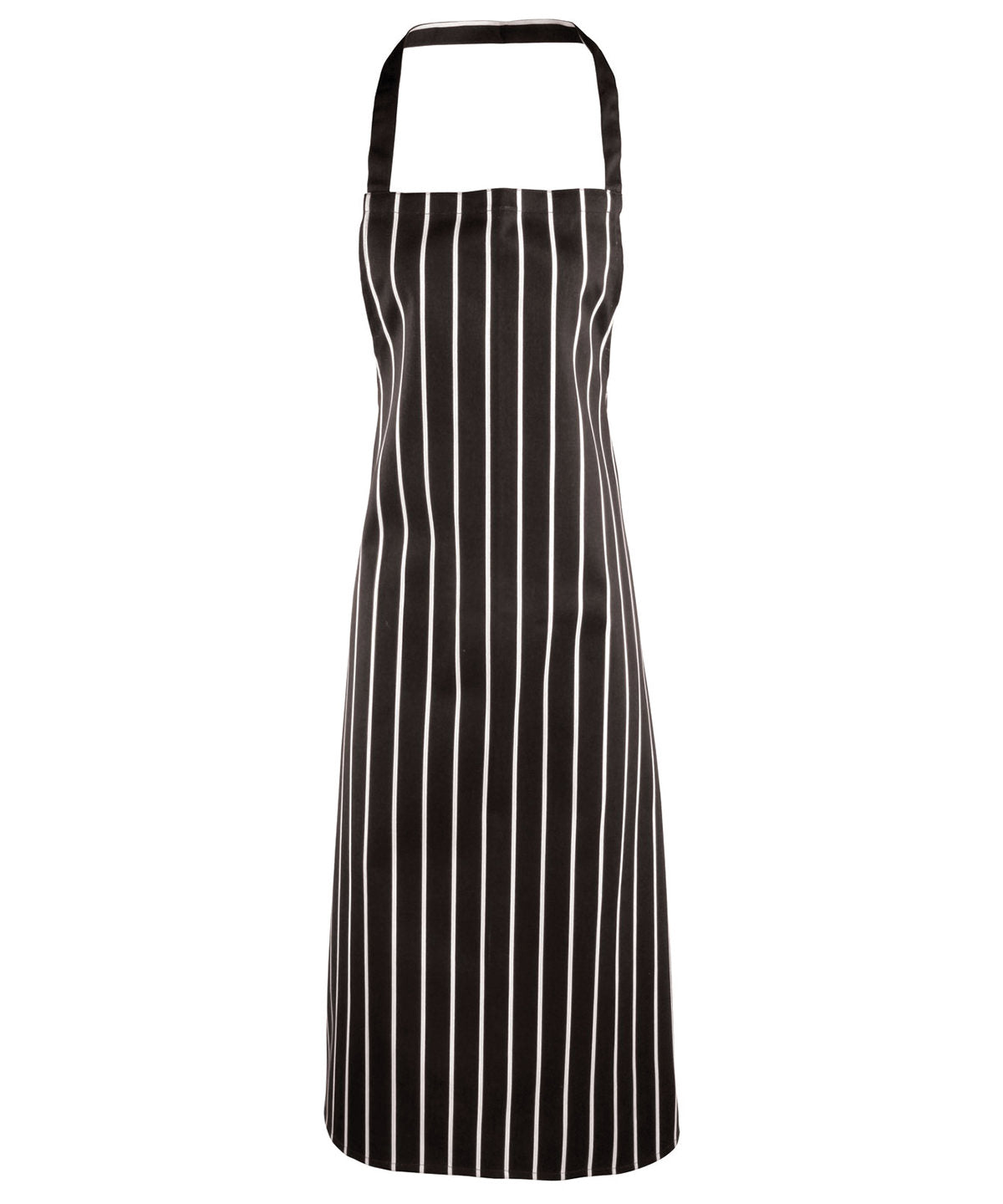 Striped bib apron