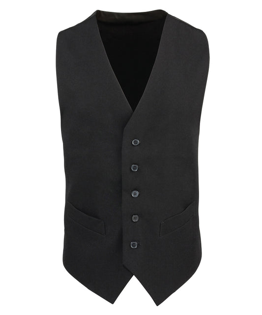 Lined polyester waistcoat