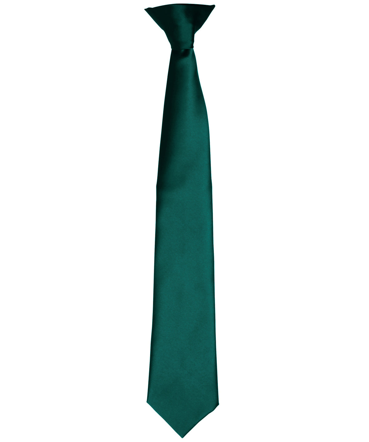 Colours' satin clip tie