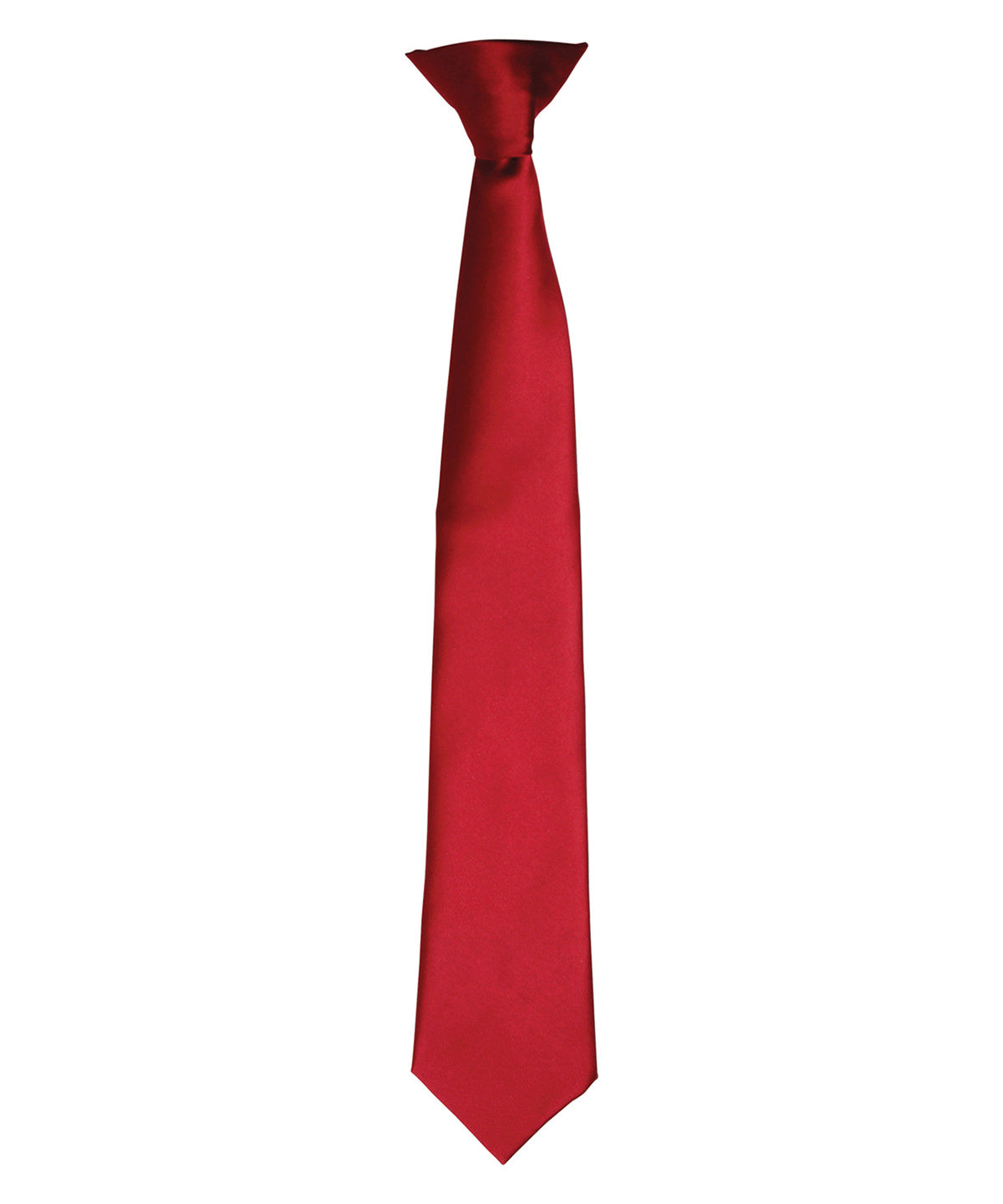 Colours' satin clip tie