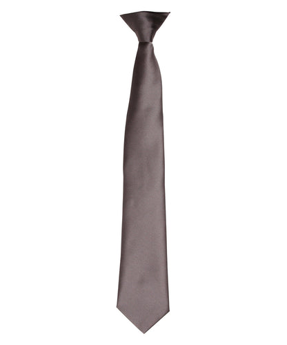 Colours' satin clip tie