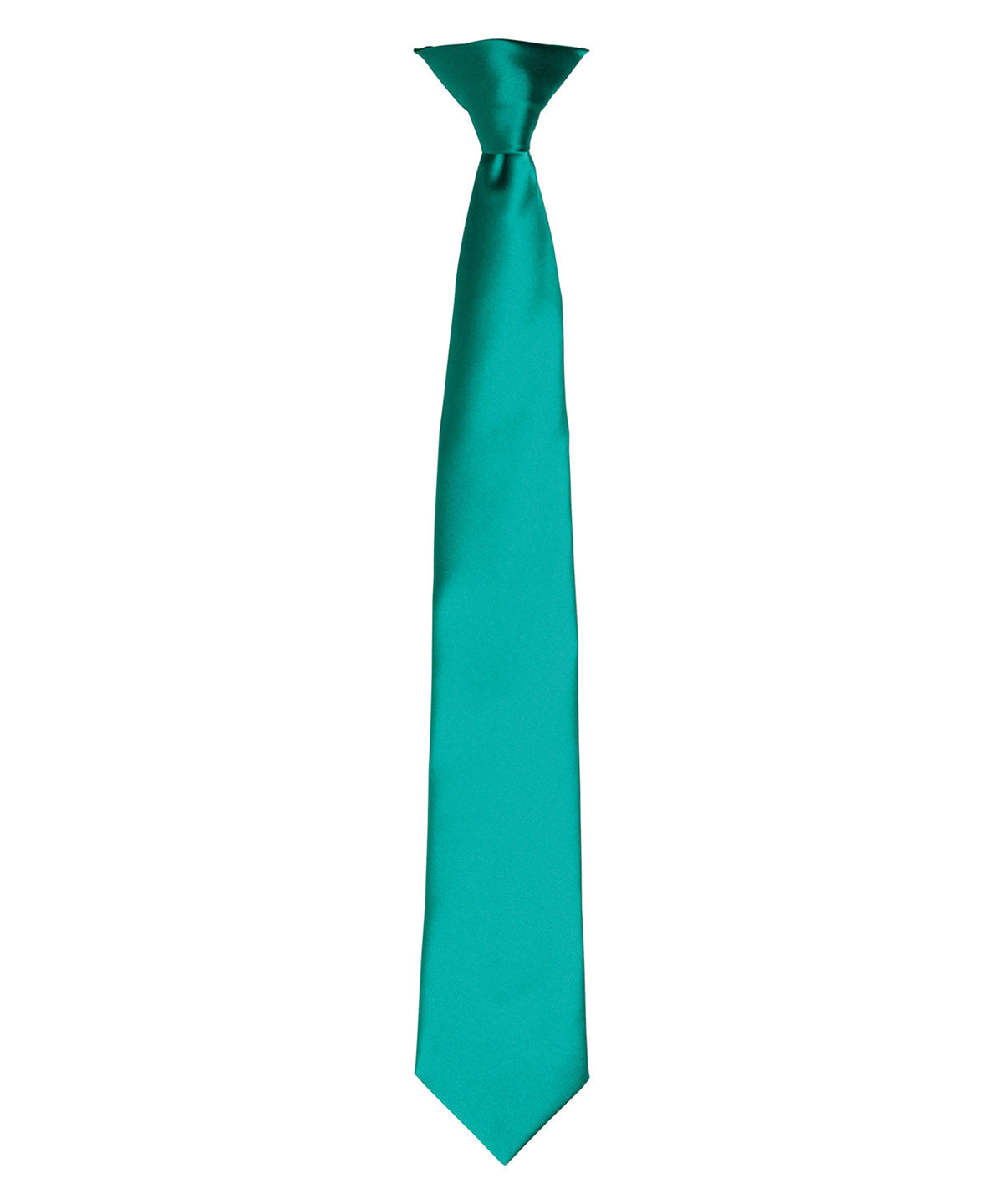 Colours' satin clip tie