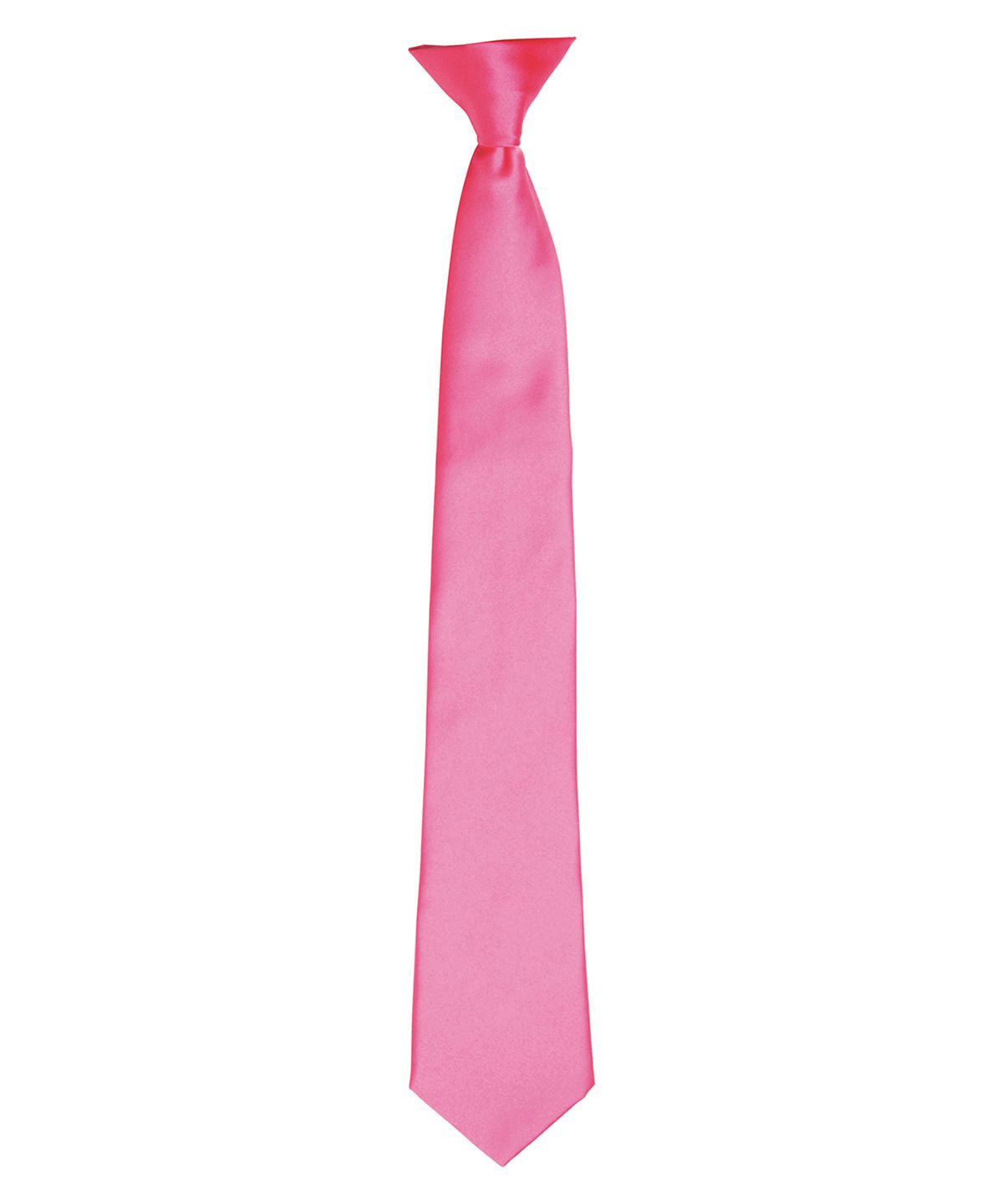 Colours' satin clip tie