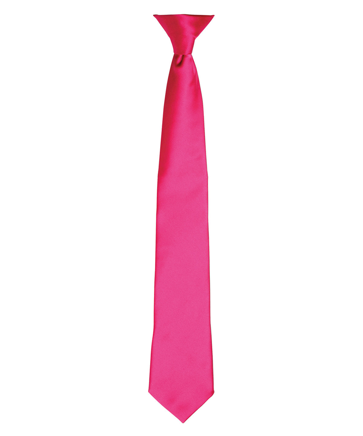 Colours' satin clip tie