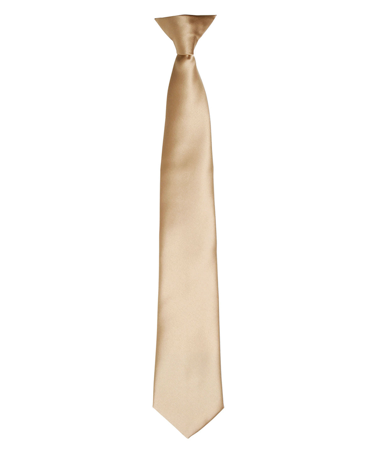 Colours' satin clip tie