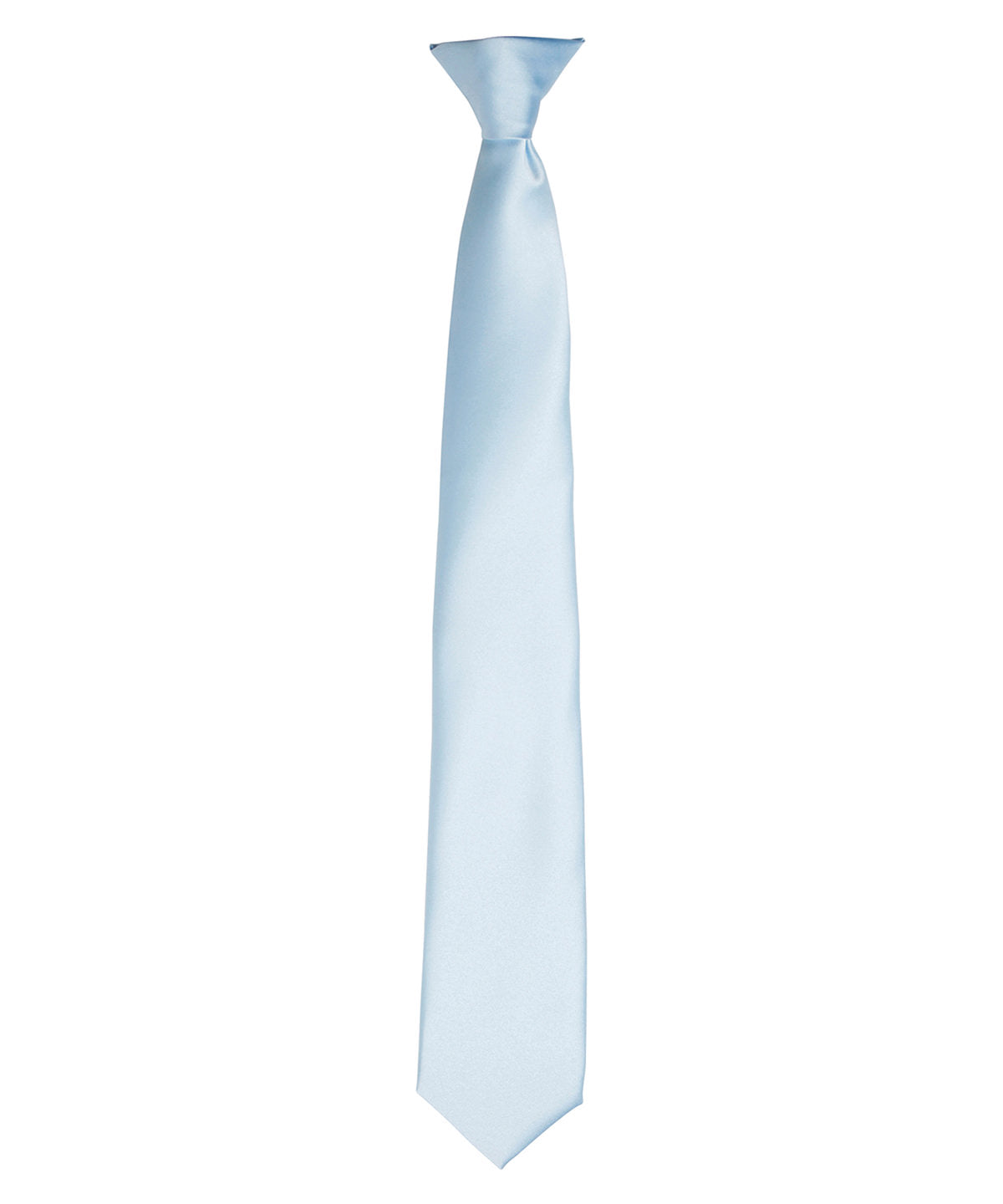 Colours' satin clip tie