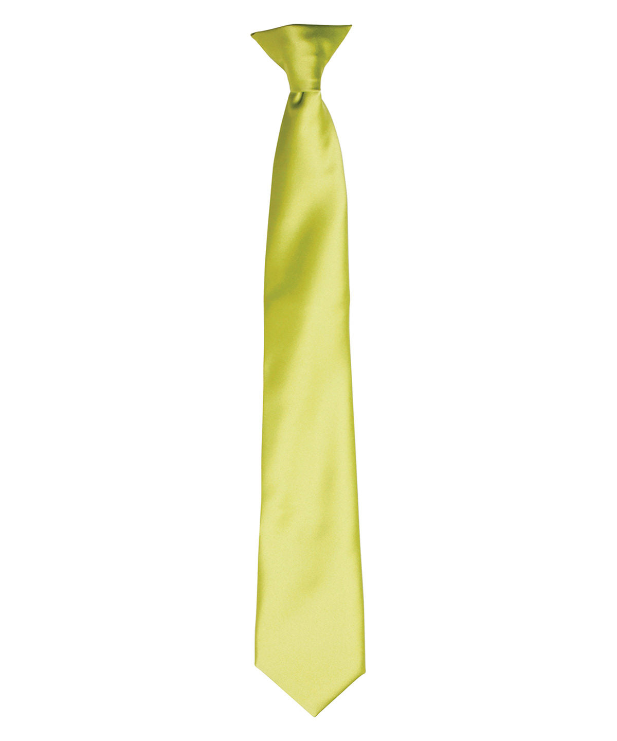 Colours' satin clip tie