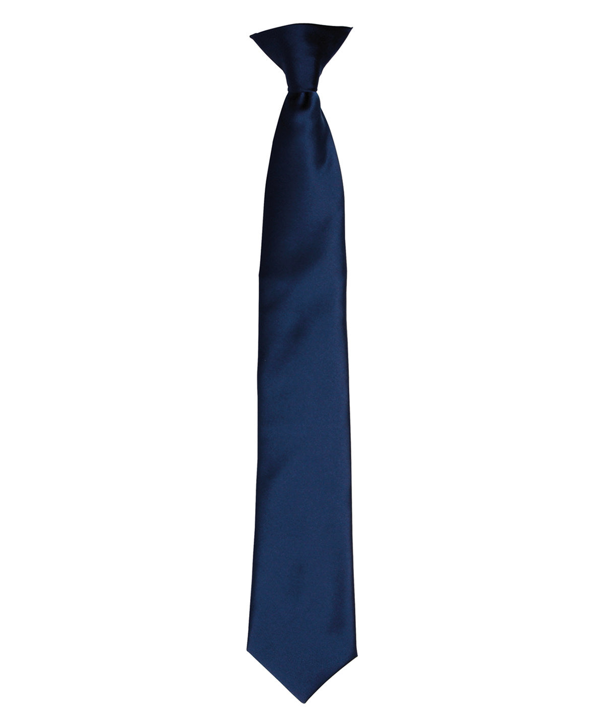 Colours' satin clip tie