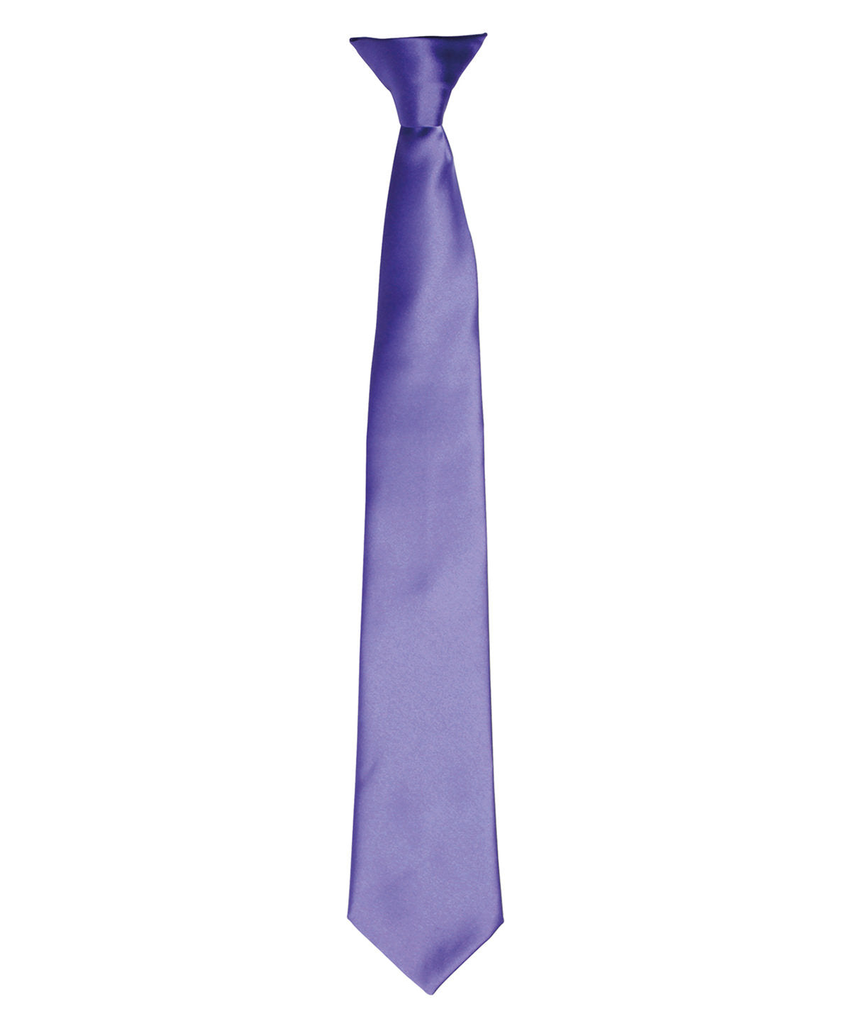 Colours' satin clip tie