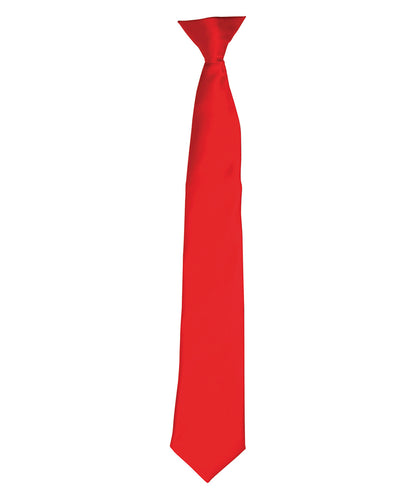 Colours' satin clip tie