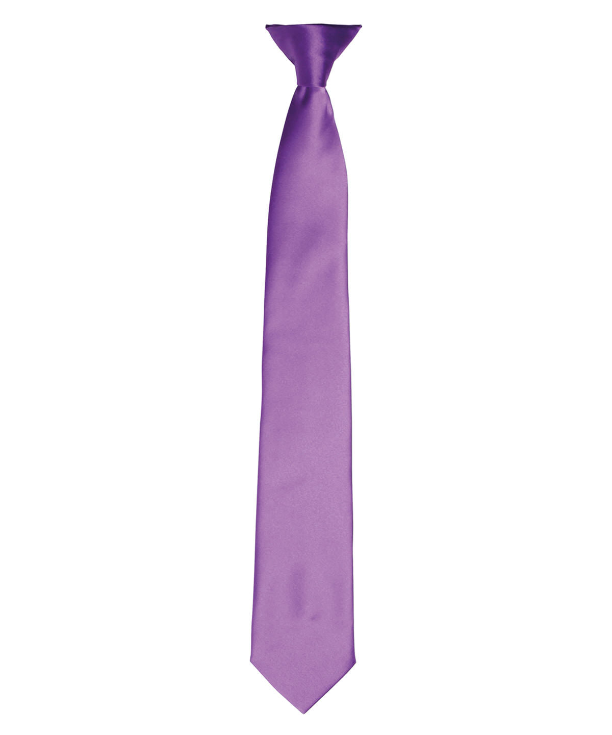 Colours' satin clip tie