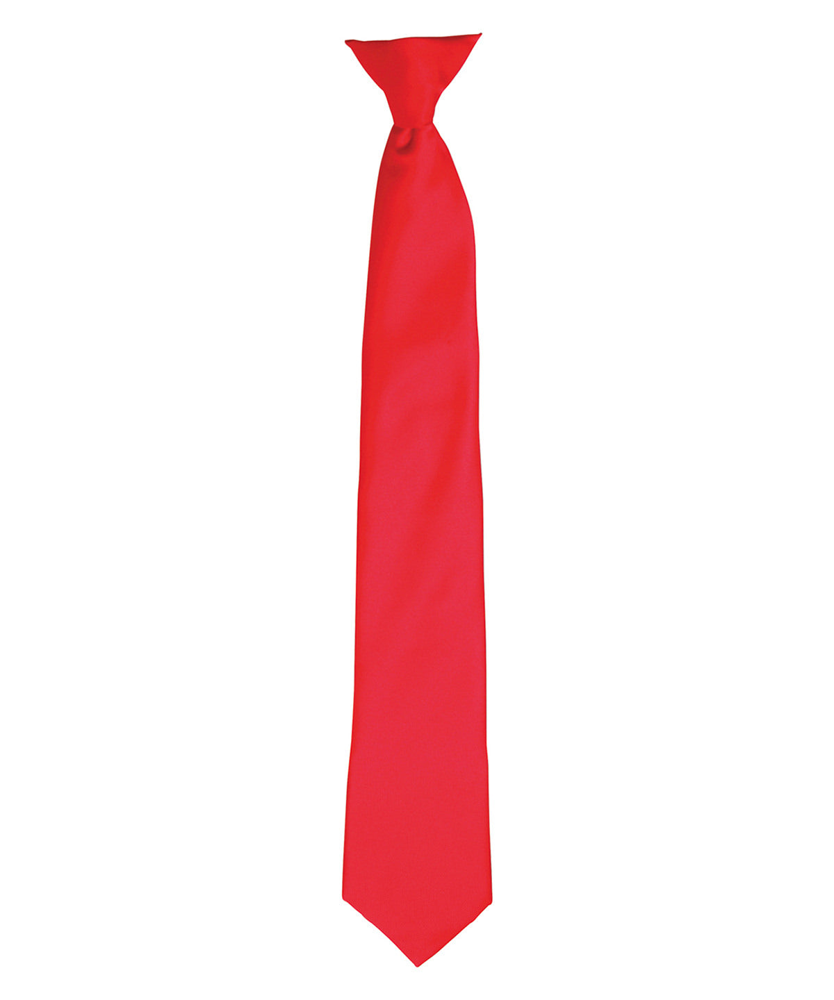 Colours' satin clip tie