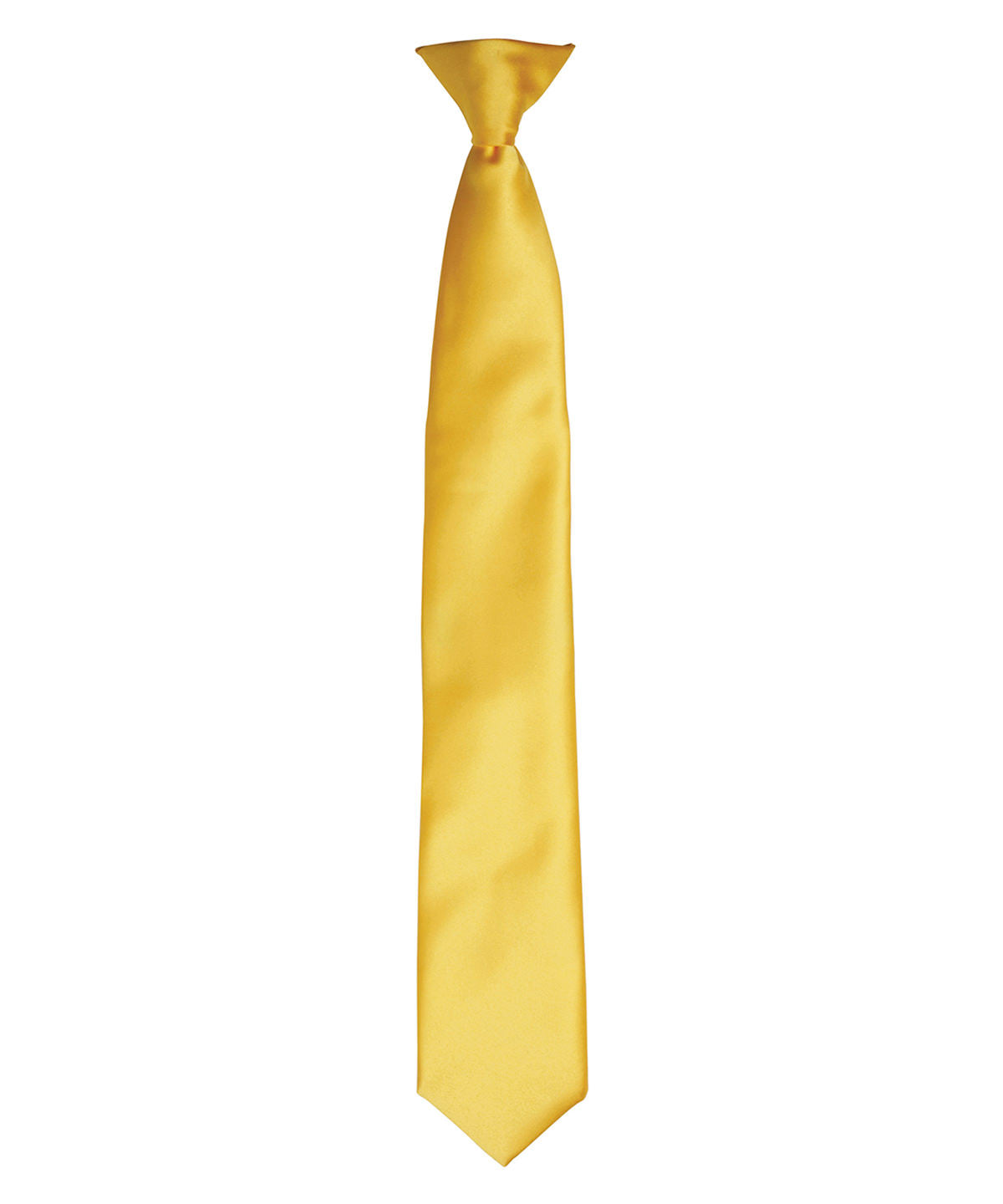 Colours' satin clip tie