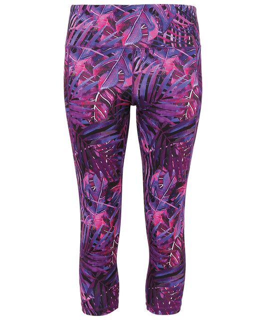 Women's TriDri® performance jungle leggings ¾ length