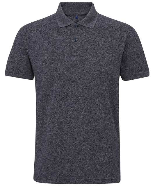 Men's twisted yarn polo