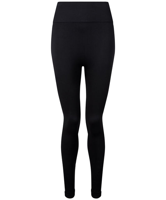 Women's TriDri® seamless '3D fit' multi-sport sculpt solid colour leggings