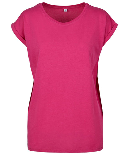 Women's extended shoulder tee