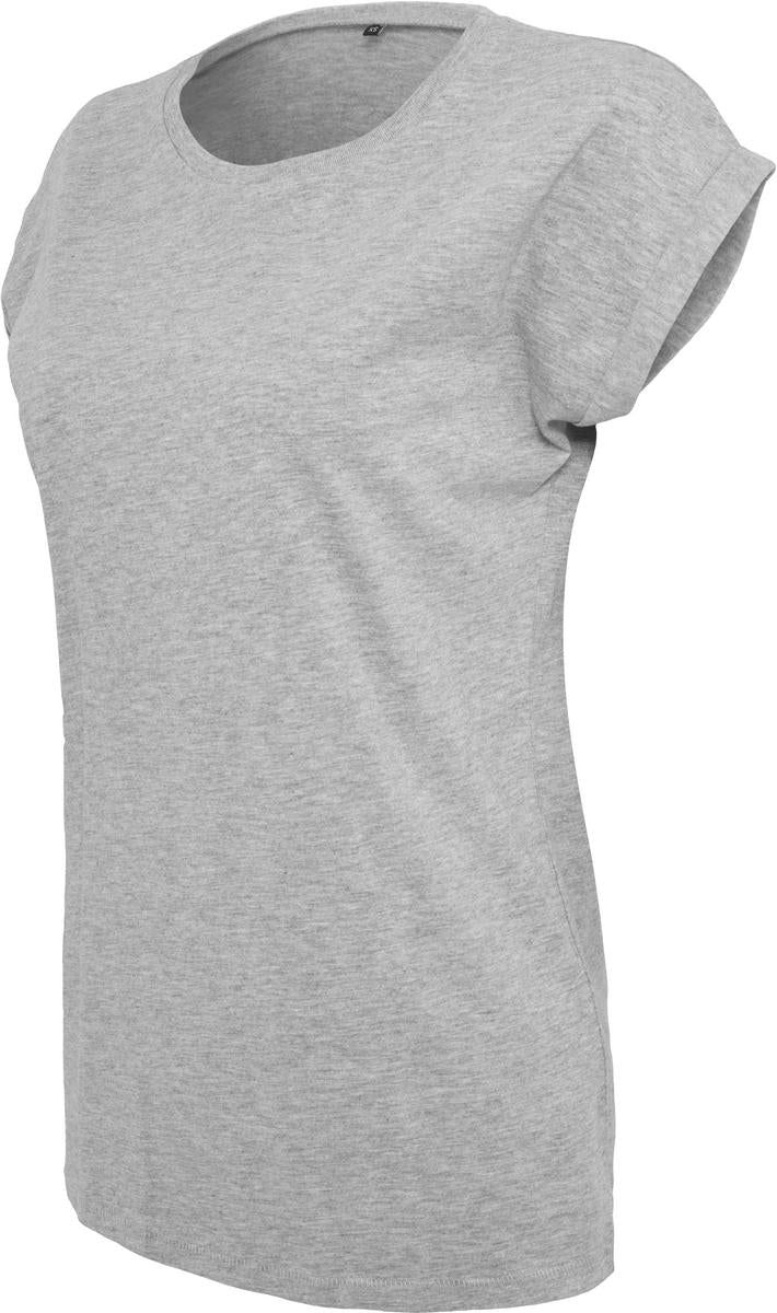 Women's extended shoulder tee