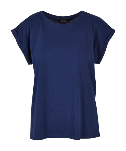 Women's extended shoulder tee