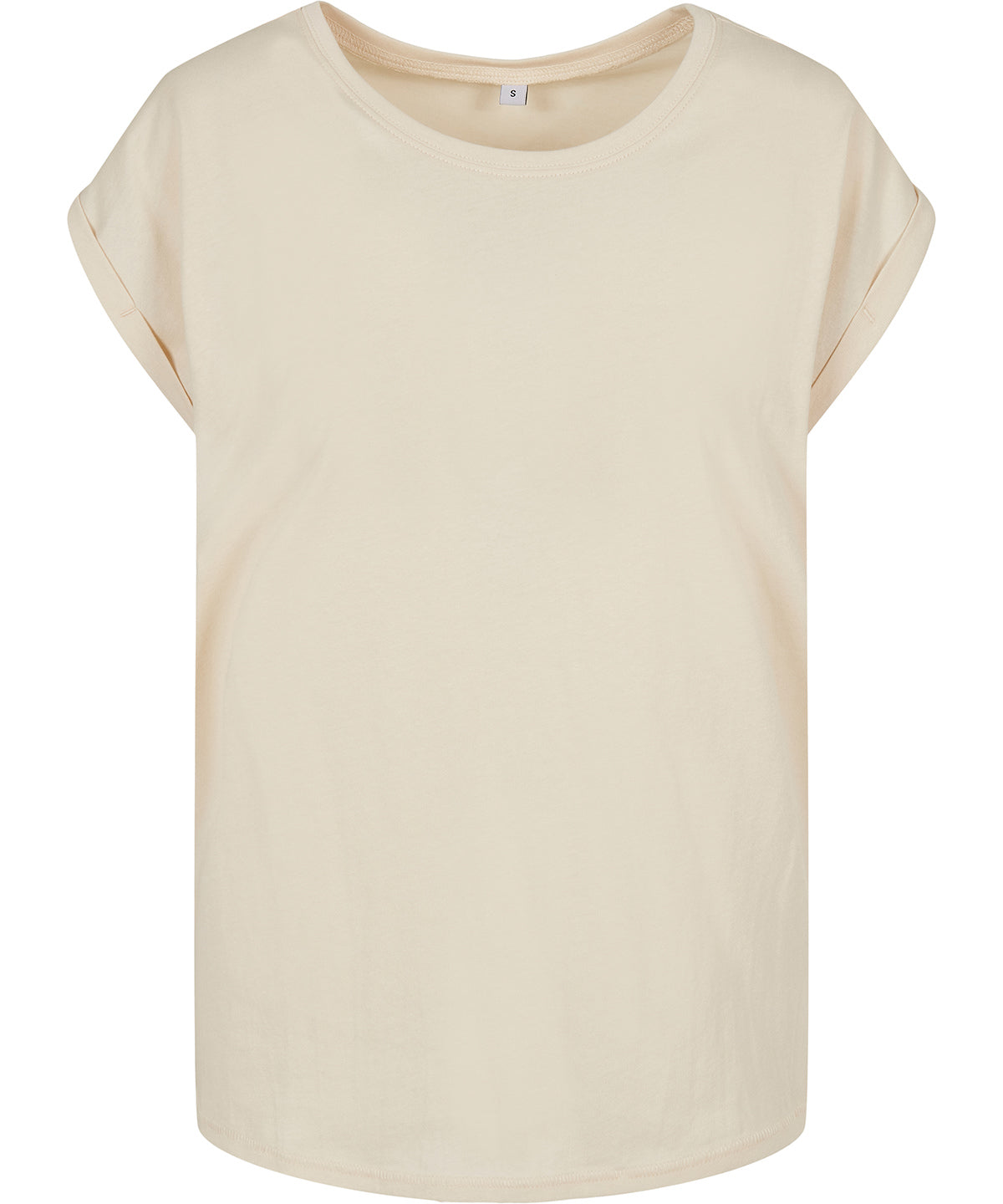 Women's extended shoulder tee