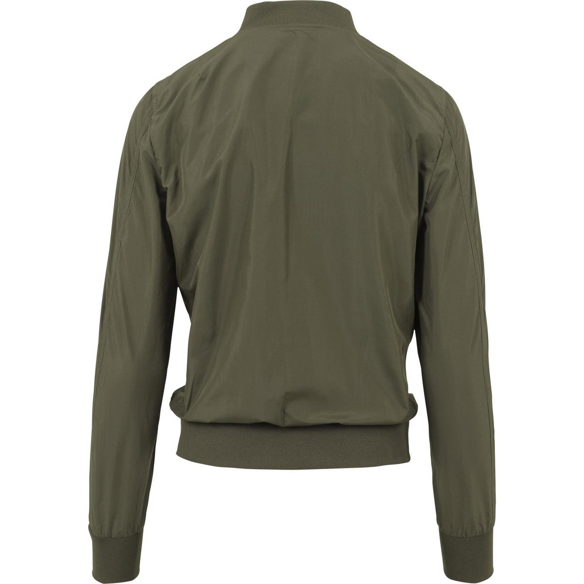 Women's nylon bomber jacket