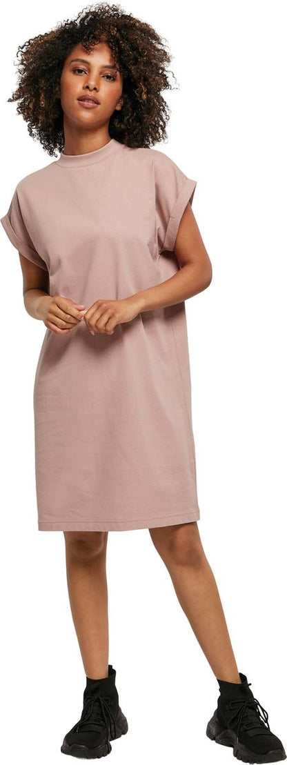 Women's turtle extended shoulder dress