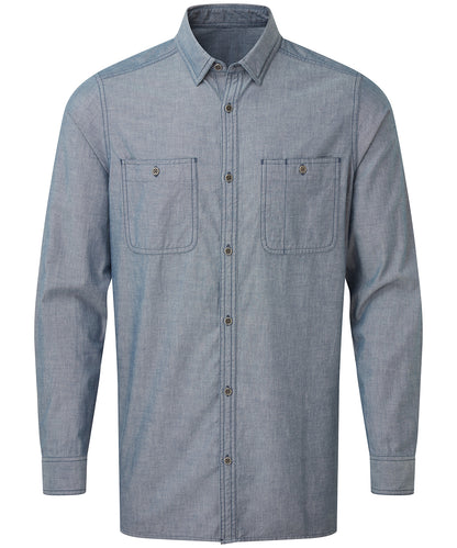 Men’s Chambray shirt, organic and Fairtrade certified