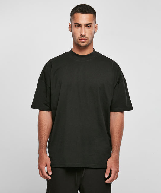 Oversized mock neck tee